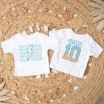 Personalized Lightning Grade 100% Cotton Kid T-shirt with Name and Number Back to School Birthday Gift for Kids Baseball Lovers