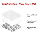 Personalised Thankful and Blessed Pot Holders Pads with Text and Hanging Loop Set of 2 Baking Cooking Utensil Gift for Family Cooking Enthusiast