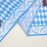 Personalisierter Schmutzabweisender Oktoberfest-Design Tischläufer mit Text Tischdeko Geschenk für Familie Partyveranstalter