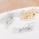 Henkilökohtainen Soror nimi rintaneula Pin Sorority tarvikkeet Bid päivä Sorority aloittaminen lahja Sisko ystävä