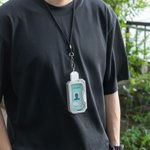 Personalized Digital Life Initial ID Card Badge Holder with Name and Password Back to School Office Birthday Gift for College Student Coworker