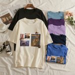 Sello Postal Retro Personalizado Foto Mascota Camiseta Suave Sudadera con Nombre Regalo de Cumpleaños para la Familia Amante de las Mascotas