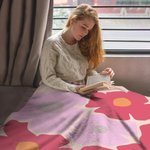 Personalizada Retro Flor Versículo de la Biblia Suave manta con nombre Decoración para el hogar Aniversario Cumpleaños Regalo para las mujeres cristianas