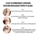 Gepersonaliseerde Verstelbaar Medisch Noodalarm Mesh ID Bandje Armband met Gegraveerde Tekst Verjaardagscadeau voor Diabetes Allergie Epilepsie