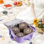 Personalized Multicolor Princess Insulated Lunch Bag with Name Back to School Gift for Kids Girls