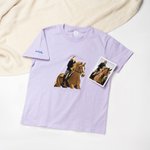 Personalized Embroidered Photo Design Multicolor T-shirt Sweatshirt Hoodie with Name Birthday Anniversary Gift for Horseback Riding Enthusiast