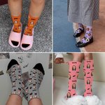 Personalized Face Photo Soft Breathable Ankle Mid-Calf Knee-High Socks with Name Birthday Anniversary Gift for Family Friends