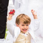 Personalisiertes Mini-Vintage-Käfer-Hochzeitsautomodell mit Namen und Datum Ringträger Pagenjunge Trauzeuge Hochzeit Geschenk