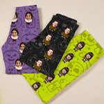 Personalized Halloween Theme 1-4 Face Photos Soft Skin-Friendly Pajama Pants Halloween Gift for Family Friends
