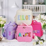Personalized Multicolor Princess Insulated Lunch Bag with Name Back to School Gift for Kids Girls