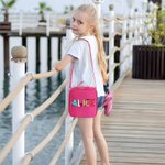 Personalized Multicolor Princess Insulated Lunch Bag with Name Back to School Gift for Kids Girls