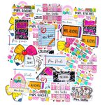 Personalised Glitter Teacher Waterproof Stickers with Title and Surname Back to School Appreciation Gift for Teachers Educators