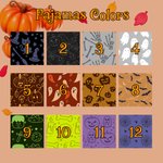 Personalized Halloween Theme 1-4 Face Photos Soft Skin-Friendly Pajama Pants Halloween Gift for Family Friends