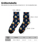 Personalisierte Bierkrüge Brezel Weiche Socken mit 1–2 Gesichtsfotos Atmungsaktiv Bier Party Oktoberfest Geschenk für Bierliebhaber Feierfreunde