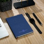 Libreta A5 personalizada con monograma clásico y nombre Cumpleaños Graduación Regalo para graduados Socios de negocios