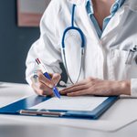 Personalised Cartoon Medical Character Acrylic Charm 4-in-1 Pen with Name and Title Nurse Week Appreciation Gift for Nurse Doctor Medical Staff