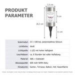 Personalisiertes Sternenkind Solar Grablicht Gartenlicht mit Silhouette Namen Text Grabschmuck Gartendeko Geschenk zum Gedenken an Geliebte Menschen