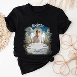 Personalisierte In Erinnerung Flügel Foto Gedenk T-Shirts Sweatshirts mit Namen und Datum Trauergeschenk für den Verlust eines Geliebten Menschen