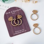 Corazones personalizados Cruces Tres en raya Diamantes Anillo Toss Juegos de mesa de madera con texto Ideas para fiestas Boda Recuerdo de regalo para recién casados Pareja