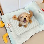 Alfombrilla de refrigeración personalizable con foto y nombre de la mascota con soporte y asa de espuma de confort Artículos para mascotas Regalo de cumpleaños para dueños de mascotas