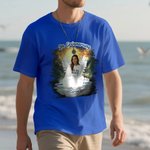 Personalisierte In Erinnerung Flügel Foto Gedenk T-Shirts Sweatshirts mit Namen und Datum Trauergeschenk für den Verlust eines Geliebten Menschen
