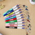 Personalised Cartoon Medical Character Acrylic Charm 4-in-1 Pen with Name and Title Nurse Week Appreciation Gift for Nurse Doctor Medical Staff
