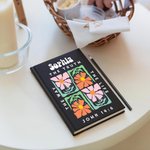 Personalisierte Blume Bibel Vers A5 Lined Notebook mit Namen und Bleistift Kirche Studie Geburtstag religiöses Geschenk für Familie Freunde Christian