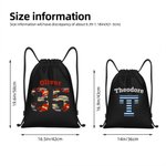 Personalized Stripes Camo Sports Pattern Name Drawstring Bag with Initial or Number Back to School Birthday Gift for Students Sport Lovers