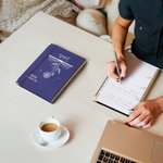 Libro de flores personalizado de nacimiento 2026 Nombre Planificador A5 Cuaderno con páginas de planificación semanal Cumpleaños Graduación Regalo para la familia Amigos