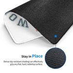 Personalized World's Best Dad 3 Photos Non-Slip Mouse Pad Office Desk Supplies Birthday Father's Day Christmas Gift for Dad
