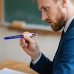 Personalised Retro Birth Flower Acrylic Charm 4-in-1 Pen with Name Teacher's Day Back to School Appreciation Gift for Teaches Students Kids