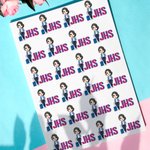 Personalisierte Schatten Monogramm Cartoon Travel Charakter wasserdicht Aufkleber Geburtstag Reise Geschenk für Frauen Männer Reisende