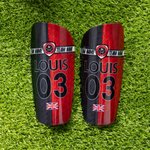 Personalized Colorful Styles Durable Shin Guards with Team Name and Logo Birthday Team Gift for Soccer Players Lovers