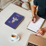 Personalised Cartoon Character 2026 Planner Name and Title A5 Notebook with Weekly Planning Pages Birthday Anniversary Gift for Office Workers