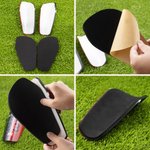 Personalized Colorful Styles Durable Shin Guards with Team Name and Logo Birthday Team Gift for Soccer Players Lovers