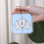Insignia personalizada de la rueda de posición fetal con nombre y título Parto Educación Visual Ayudante Regalo de graduación para estudiantes de matronas