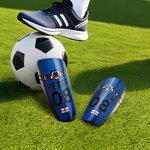 Personalized Colorful Styles Durable Shin Guards with Team Name and Logo Birthday Team Gift for Soccer Players Lovers