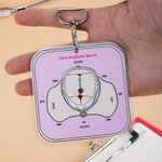 Insignia personalizada de la rueda de posición fetal con nombre y título Parto Educación Visual Ayudante Regalo de graduación para estudiantes de matronas