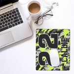 Personalized Camouflage Stripes Number Initials Mouse Pad with Name Daily Use Anniversary Gift for Young People