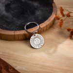 Etiqueta nórdica vikinga personalizada para perro con nombre y texto Artículos para mascotas Uso diario Fiesta de mascotas Regalo de cumpleaños para dueños de mascotas Amantes de la cultura nórdica