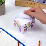 Personalised Pencil Cube Notepad with Title School Supplies Back to School Season Appreciation Gift for Teachers