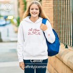 Henkilökohtainen Monivärinen Sorority T-paita huppari huppari nimi ja vuosi Sorority syntymäpäivälahja Sorors Ystävät丨Callie × Affinity Licensing