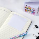 Personalised Pencil Cube Notepad with Title School Supplies Back to School Season Appreciation Gift for Teachers