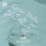 Henkilökohtainen Monivärinen Sorority T-paita huppari huppari nimi ja vuosi Sorority syntymäpäivälahja Sorors Ystävät丨Callie × Affinity Licensing