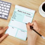 Bloc de notas multicolor personalizado con 40/80 páginas Book Club Back to School Regalo de agradecimiento para profesores Estudiantes Amantes de los libros