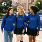 Henkilökohtainen Monivärinen Sorority T-paita huppari huppari nimi ja vuosi Sorority syntymäpäivälahja Sorors Ystävät丨Callie × Affinity Licensing