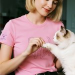 Personalised Embroidered Pet Photo T-shirt Sweatshirt Hoodie with 1-3 Names Pet Party Birthday Gift for Pet Lovers