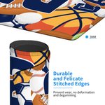 Personalized Camouflage Stripes Number Initials Mouse Pad with Name Daily Use Anniversary Gift for Young People