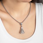 Personalized Football Soccer Volleyball Necklace with Name Dainty Jewellery Birthday Anniversary Game Day Gift for Players Sports Lovers