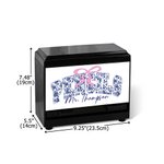 Personalized Chinese-style Pink Bow Pencil Dispenser with Text Classroom Decor Back to School Appreciation Gift for Teacher